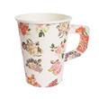Tazas de papel Flowery 6u