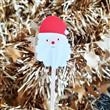 Toppers troquelados Santa Claus 12u