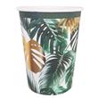Vaso Golden Hojas 6u