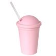 Vasos Milk Shake sorbete rosa