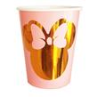 Vaso Minnie Oro 6u