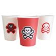 Vasos Pirata 8u