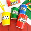 Vasos Lego 6u
