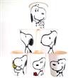 Vasos Snoopy 6u