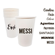 Vinilo colores para vasos, frascos o botellas 10u