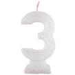 Velas número de gibré Blanca (menos N2,1)
