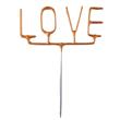Velitas Sparkler doradas LOVE