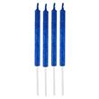 Velas de gibré mediana azul 4u