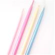Velas perladas mix pastel 4u