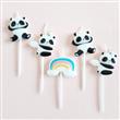 Velas Mini Panda x5