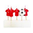 Velas Mini camisetas de Independiente x5