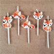 Velas Mini Zorrito x5