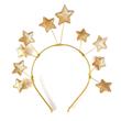 Vincha con estrellas doradas