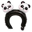 Vincha globo panda