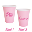 Vinilo Barbie para vasos, frascos o botellas 10u
