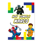 Afiche Pers. Lego Personajes