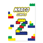 Afiche Pers. Lego Nro