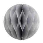 Esfera panal mediano 25cm plateado