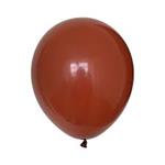 Globos lisos R9 marron borgoña 10u
