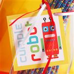 Tarjetitas Robots 20u