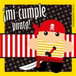 Invitación Piratas 12u