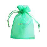 Bolsita de organza verde