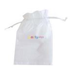 Bolsita de organza blanca