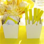 Candy Bar pintitas amarillo Pers