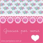 Tarjetitas Fiesta Romántica 20u