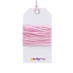 Cinta de raso finita rosa 5 mts
