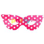 Antifaz lunares fucsia 10u