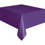 Mantel rectangular liso violeta
