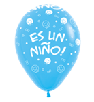 Globos Es un niño (Baby Shower) 6u
