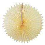 Roseta medallon calado amarillo 50cm