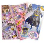 Stickers en plancha surtidas Batman 1u