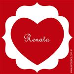 Stickers cuad. corazones 12u Pers