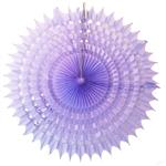Roseta medallon calado lila 50cm