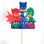 Pinche para torta Héroes en Pijamas