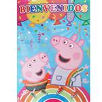 Afiche Peppa Pig Bienvenidos