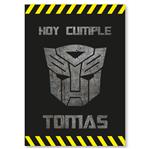 Afiche Pers. Transformers