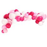 Arco de Globos Deco pared. Love pink