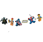 Banderín troquelado LEGO personajes