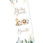 Banner de papel Baby Safari Pers.