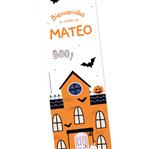 Banner de papel Halloween Boo Pers.