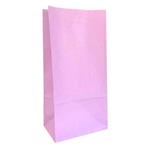 Bolsa con base lisa lila 10u