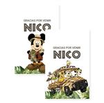Bolsita sobre Pers. Mickey Safari
