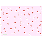Individuales Navidad rosa (Noel) 8u