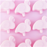 Molde silicona mini flamencos