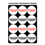 Stickers plancha Stranger Things 12s 1u