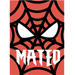 Afiche Pers. Hombre Araña rojo